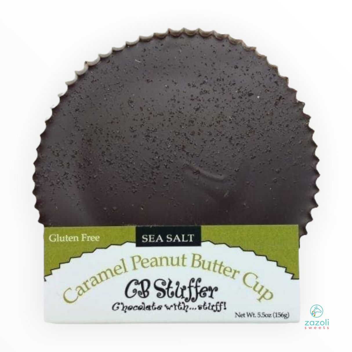 Dark Chocolate Caramel Sea Salt Peanut Butter Cup