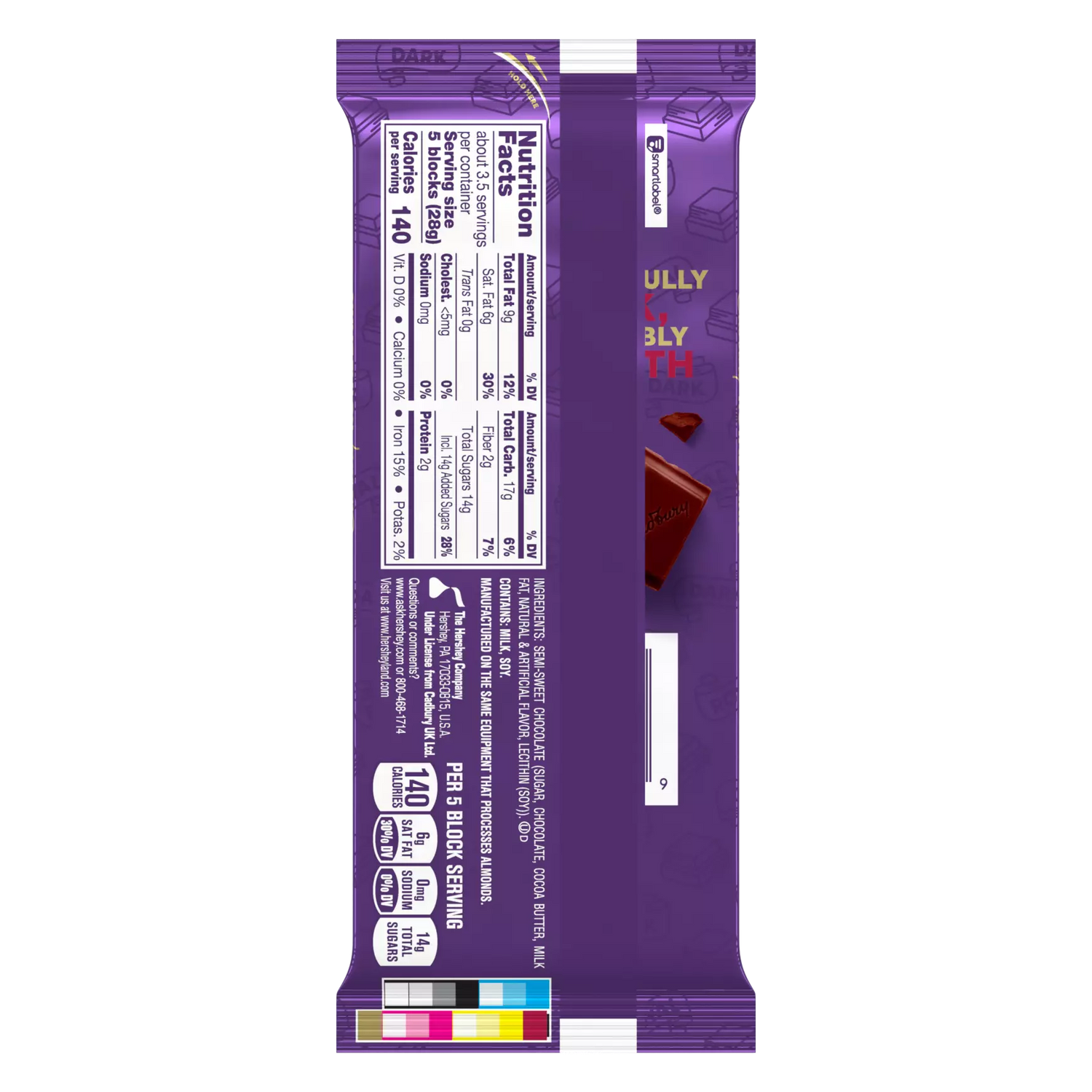 Cadbury Royal Dark Dark Chocolate Bar