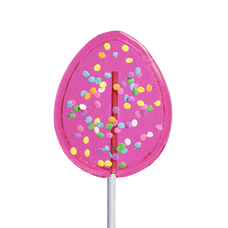 Confetti Easter Egg Lollipop