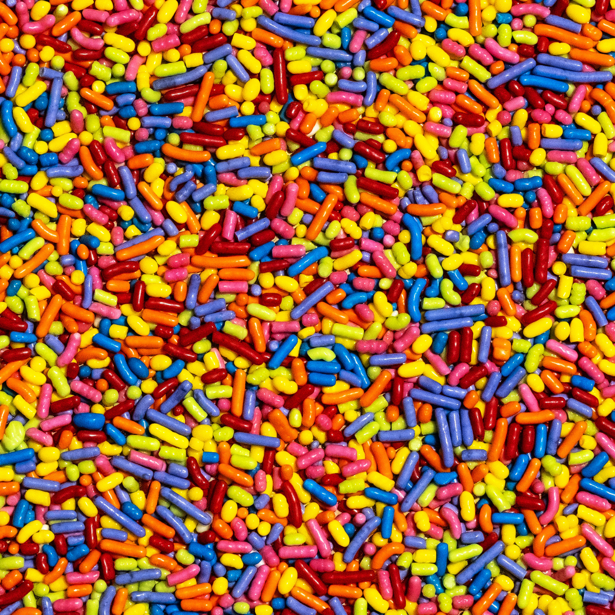 Dye-Free Rainbow Softies Sprinkles