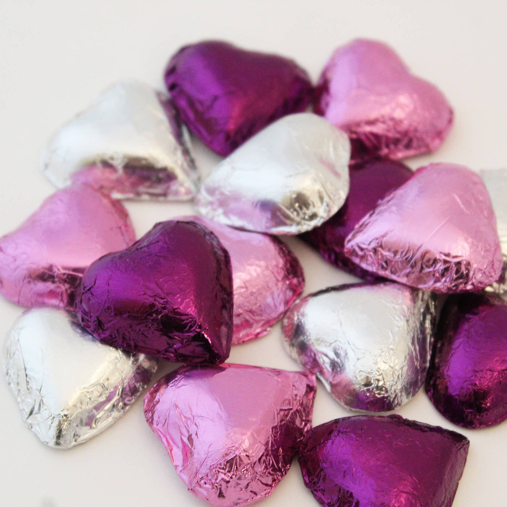 Valentine Mini Chocolate Hearts - Nut Free