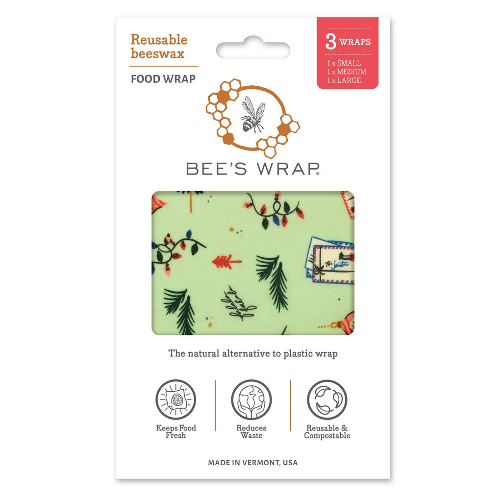 Holiday Buzz Bees Wrap - Assorted Sizes