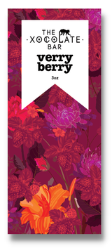 Very Berry Bar - Organic Fair Trade Vegan Dark Chocolate Bar