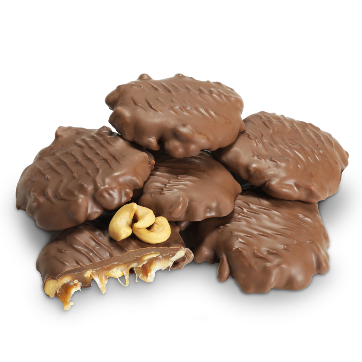Milk Chocolate Giant Cashew Caramel Patty