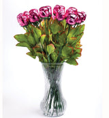 Milk Chocolate Long Stem Pink Rose