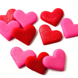Gourmet Marzipan Valentine's Candy Glitter Heart
