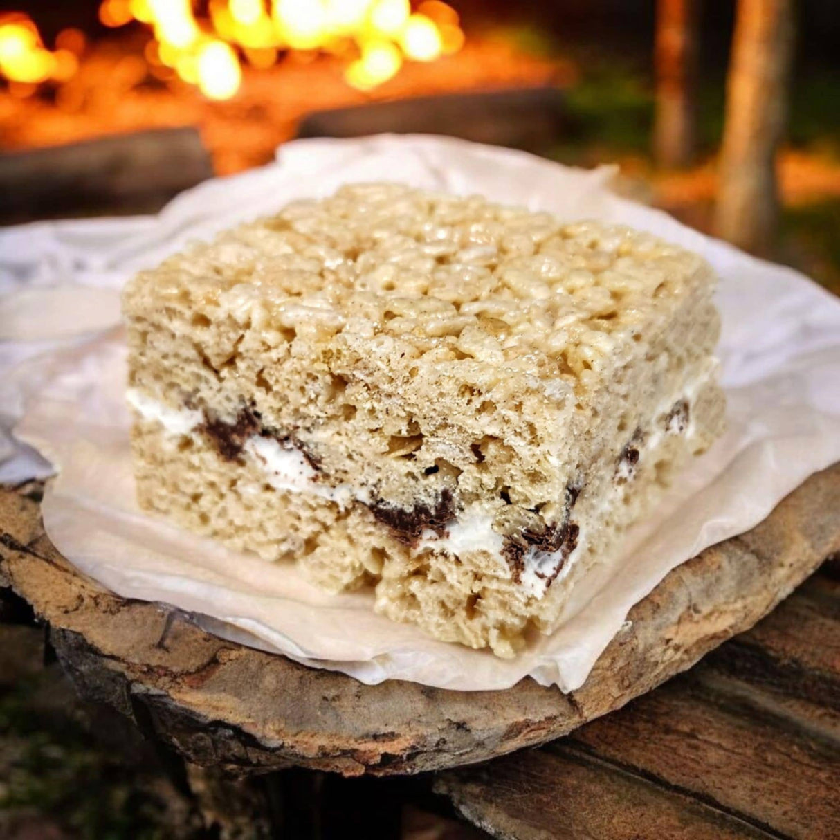 S'mores Rice Crispy Treat