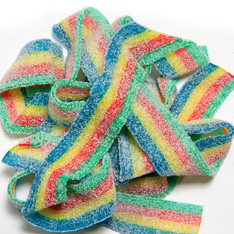 Sour Power® Quattro Rainbow Belts