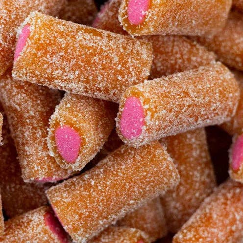 Swedish Sour Peach Mini Dynamite Sticks