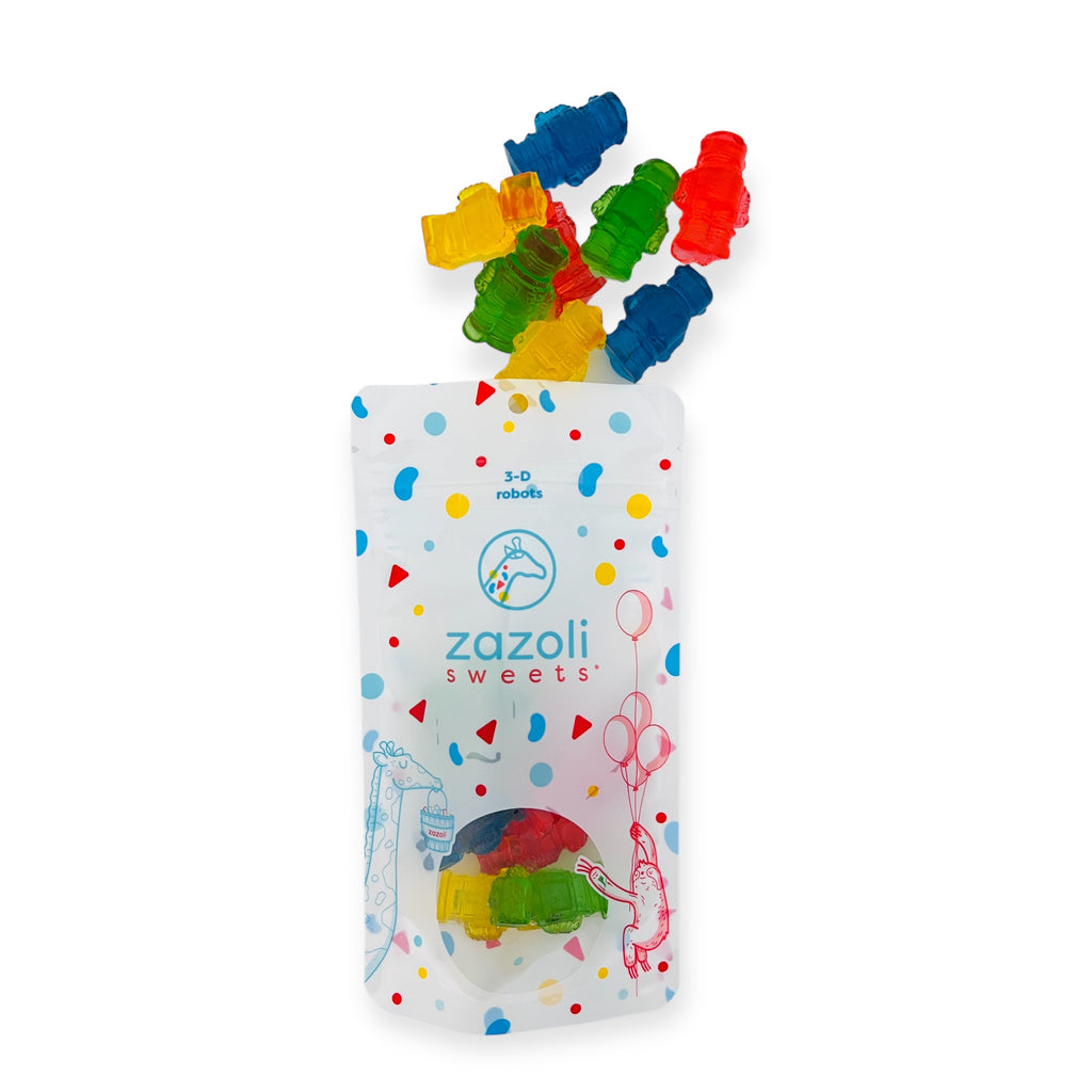 3-D Gummy Robots