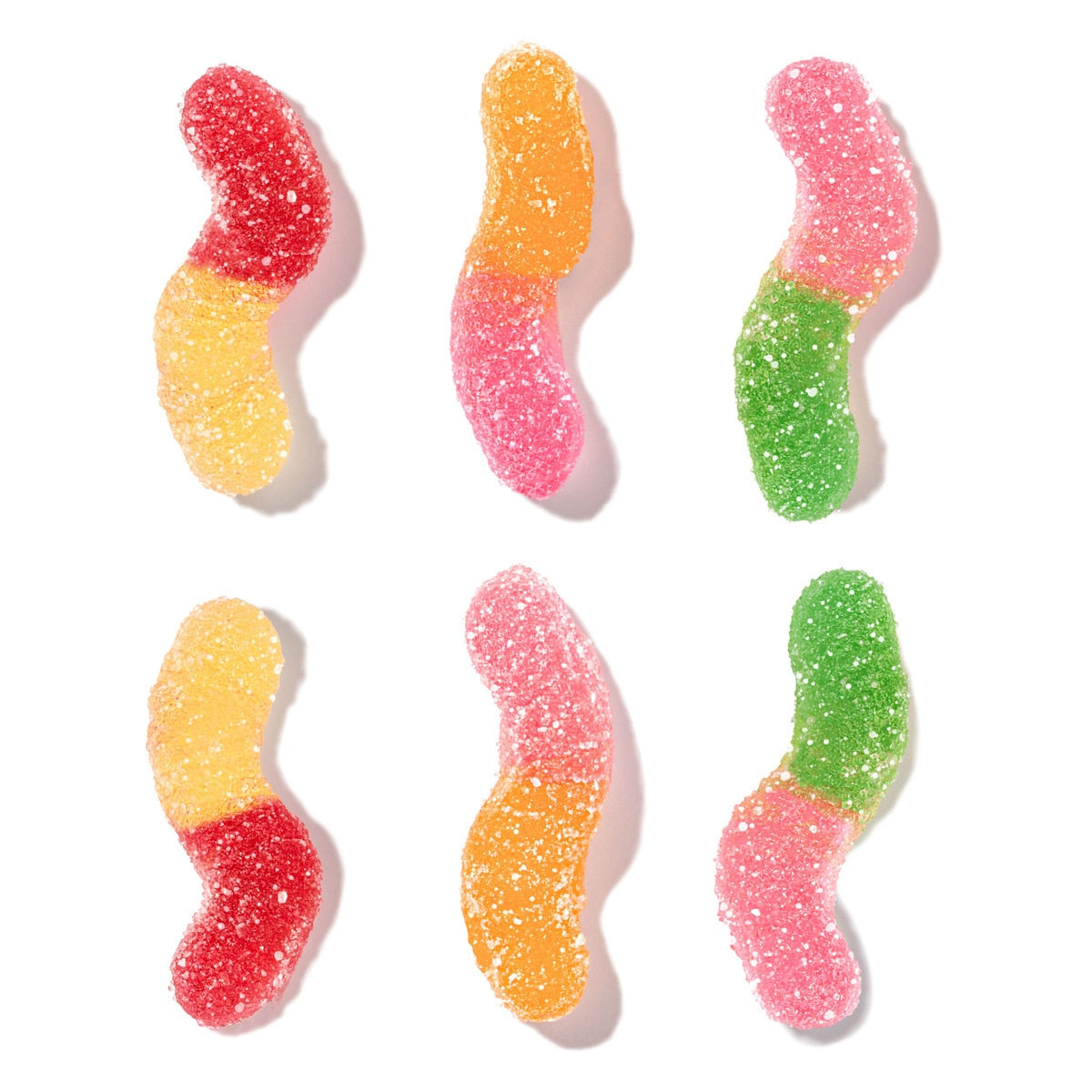 Sour Natural Flavor TINY Gummi Worms