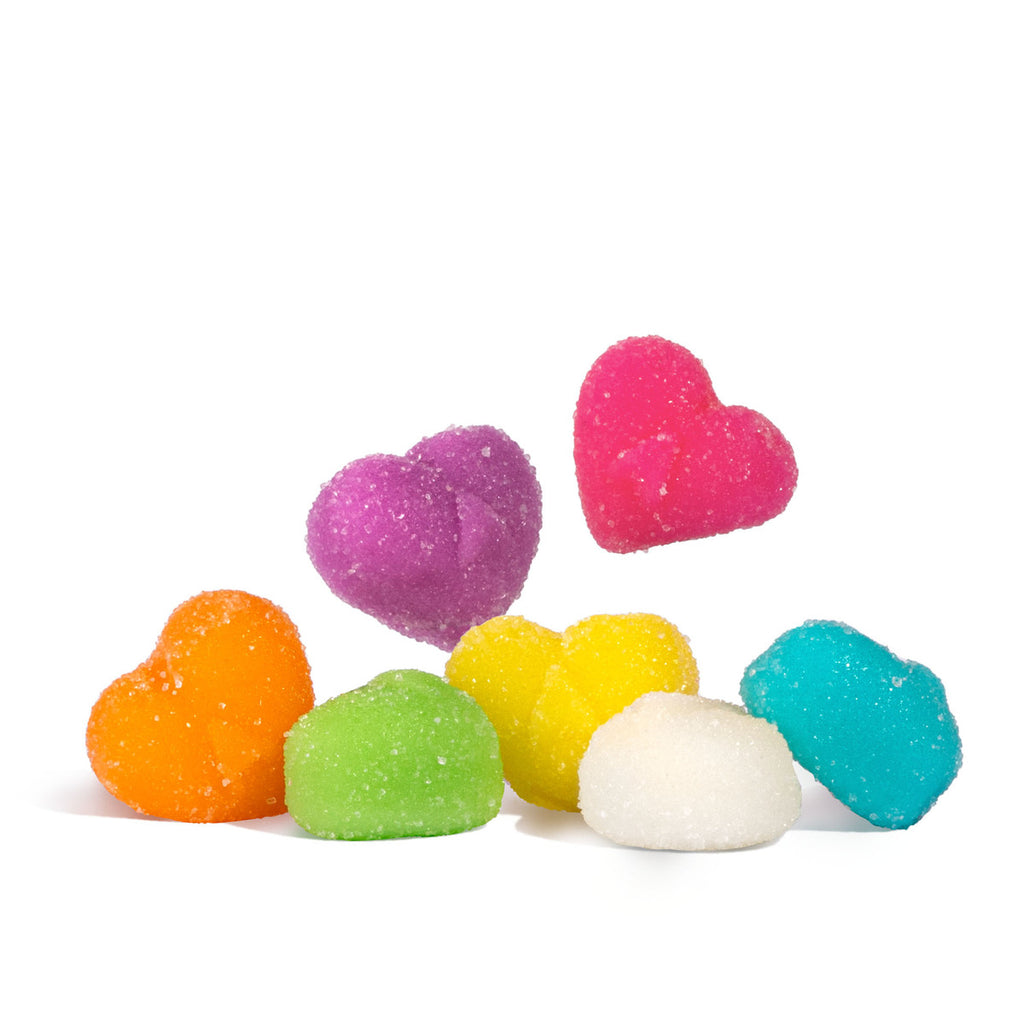 Rainbow Gummi Hearts