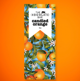 Candied Orange Bar -Organic Fair Trade Vegan Dark Chocolate Bar