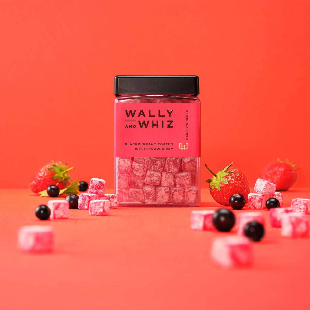 Wally & Whiz Winegums - Blackcurrant With Strawberry