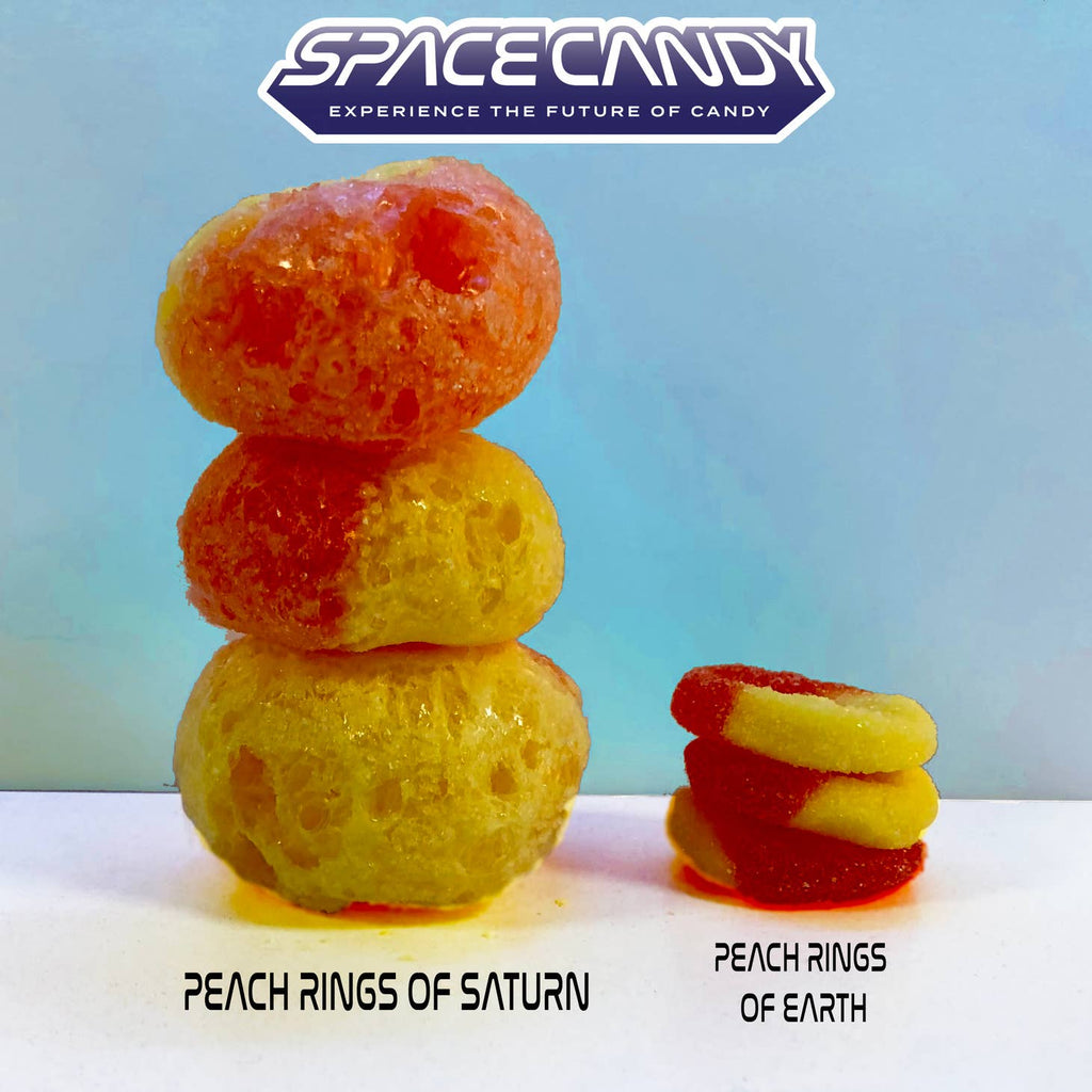 Space Candy: Peach Rings of Saturn