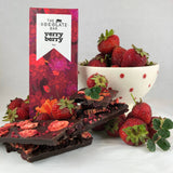 Very Berry Bar - Organic Fair Trade Vegan Dark Chocolate Bar