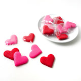 Gourmet Marzipan Valentine's Candy Glitter Heart