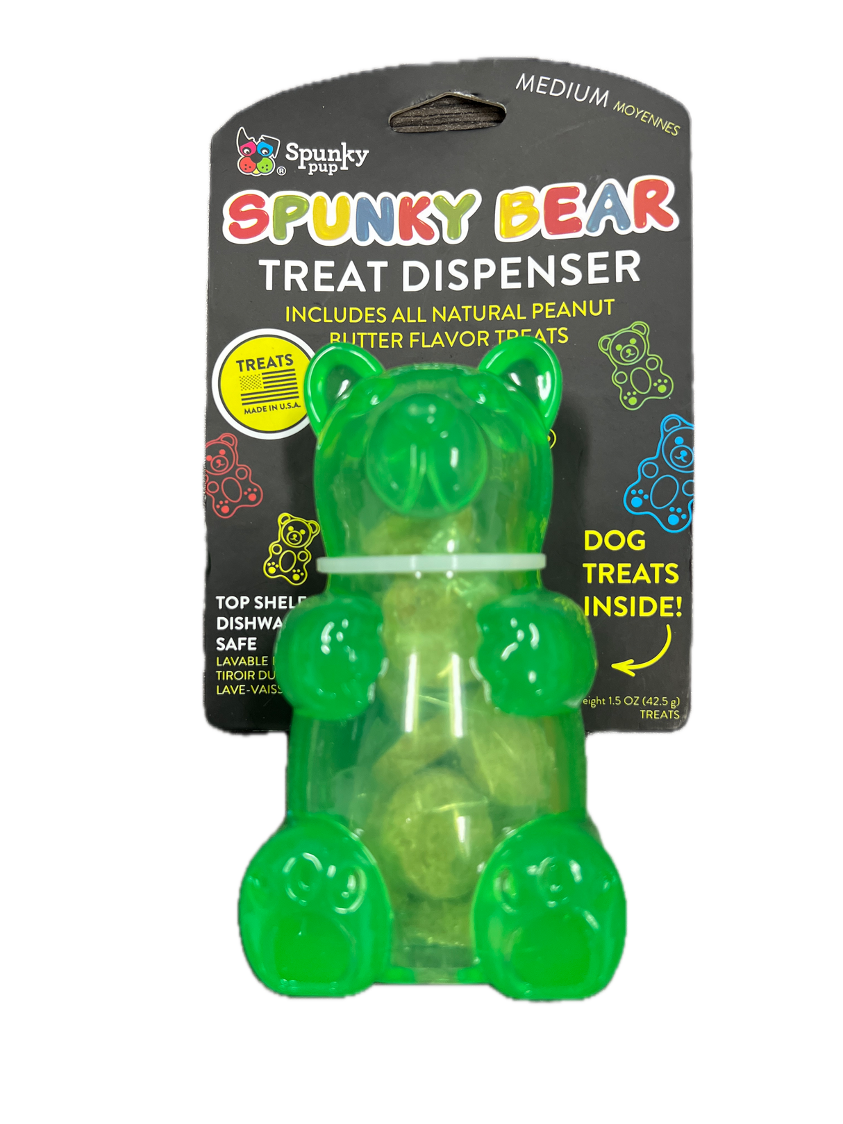 Spunky's Gummy Bear Dog Treat Dispenser