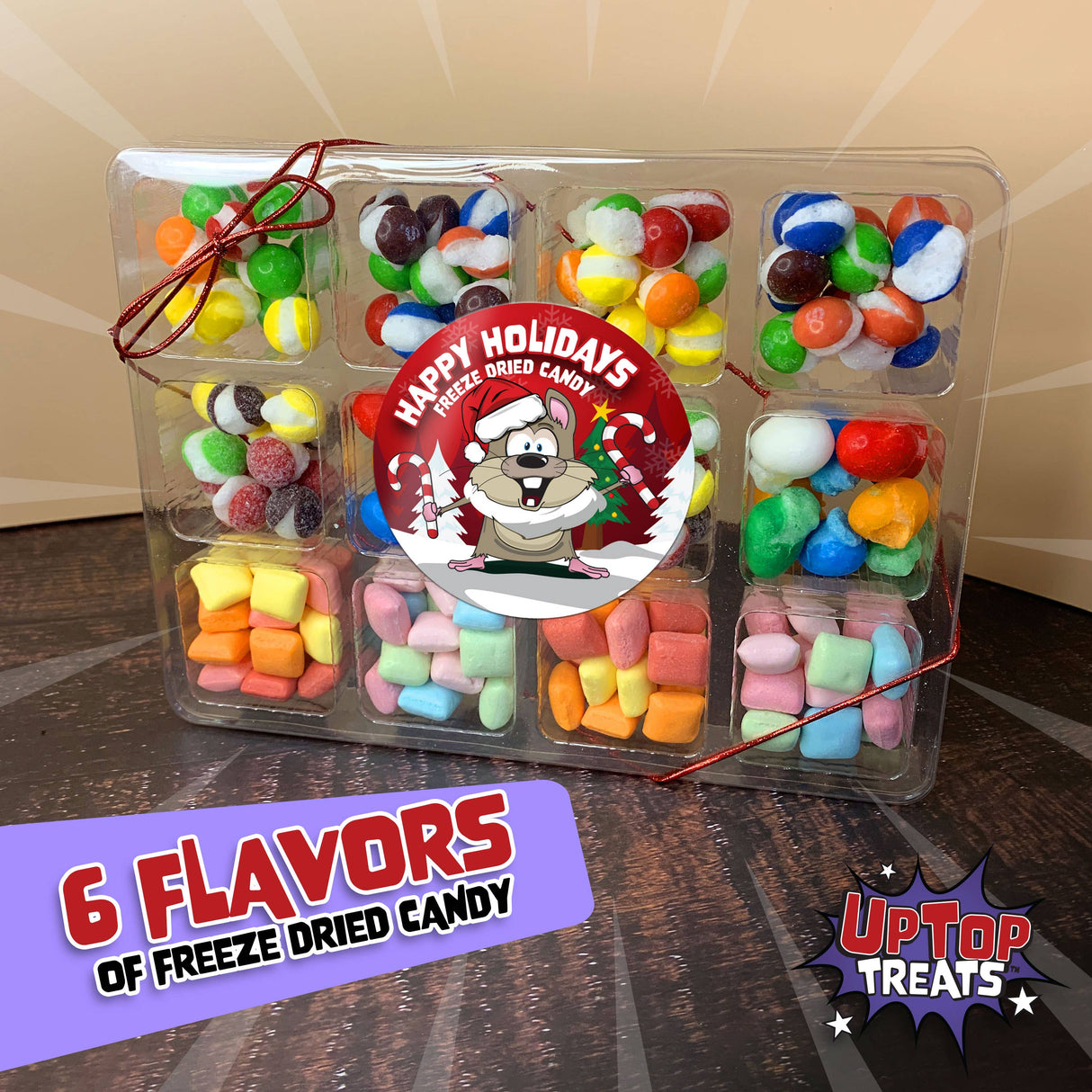 Holiday Freeze Dried Candy Tackle Box