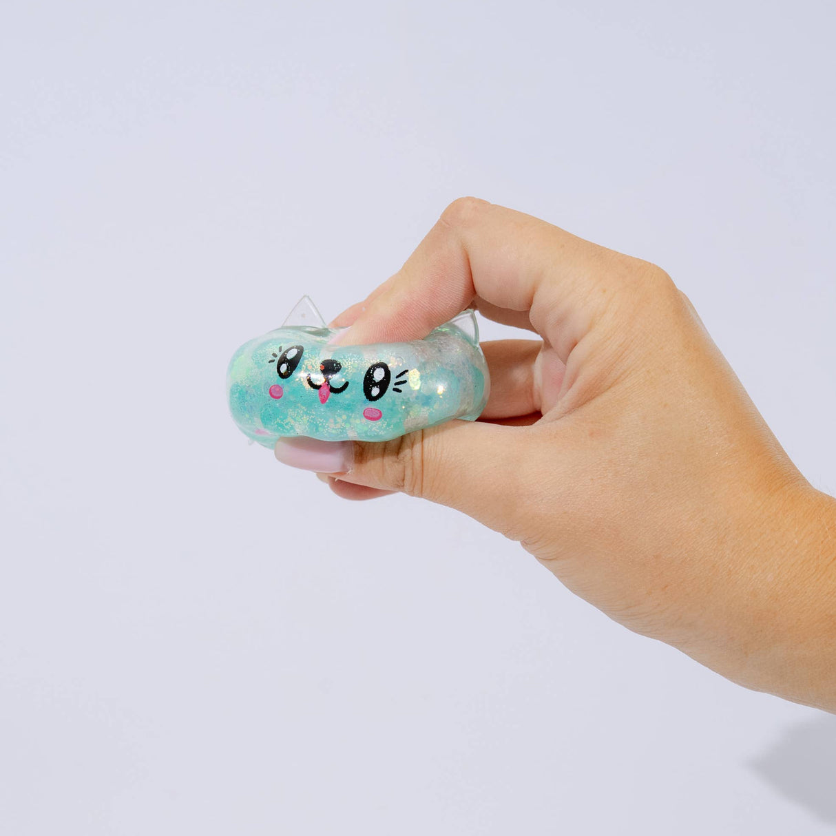 Mini Squishy Dumpling - Rainbow Unicorn Edition