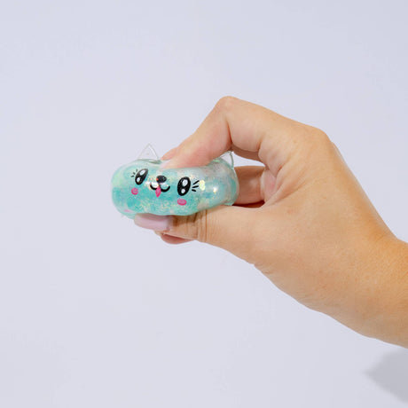 Mini Squishy Dumpling - Rainbow Unicorn Edition