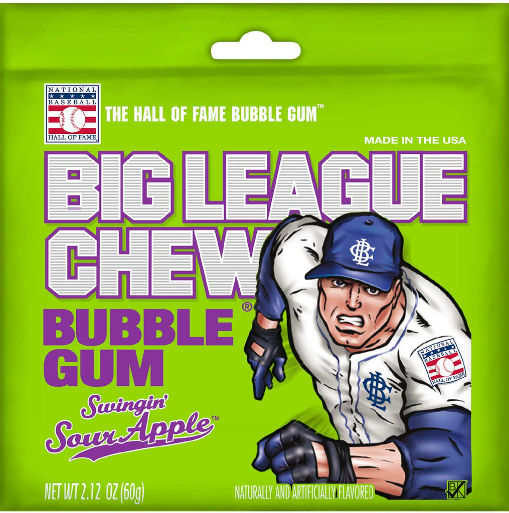 Big League Chew® Pouch, Swingin' Sour Apple™