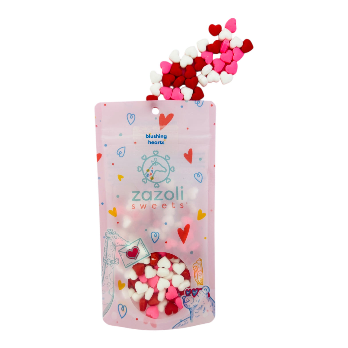 Blushing Hearts Candy