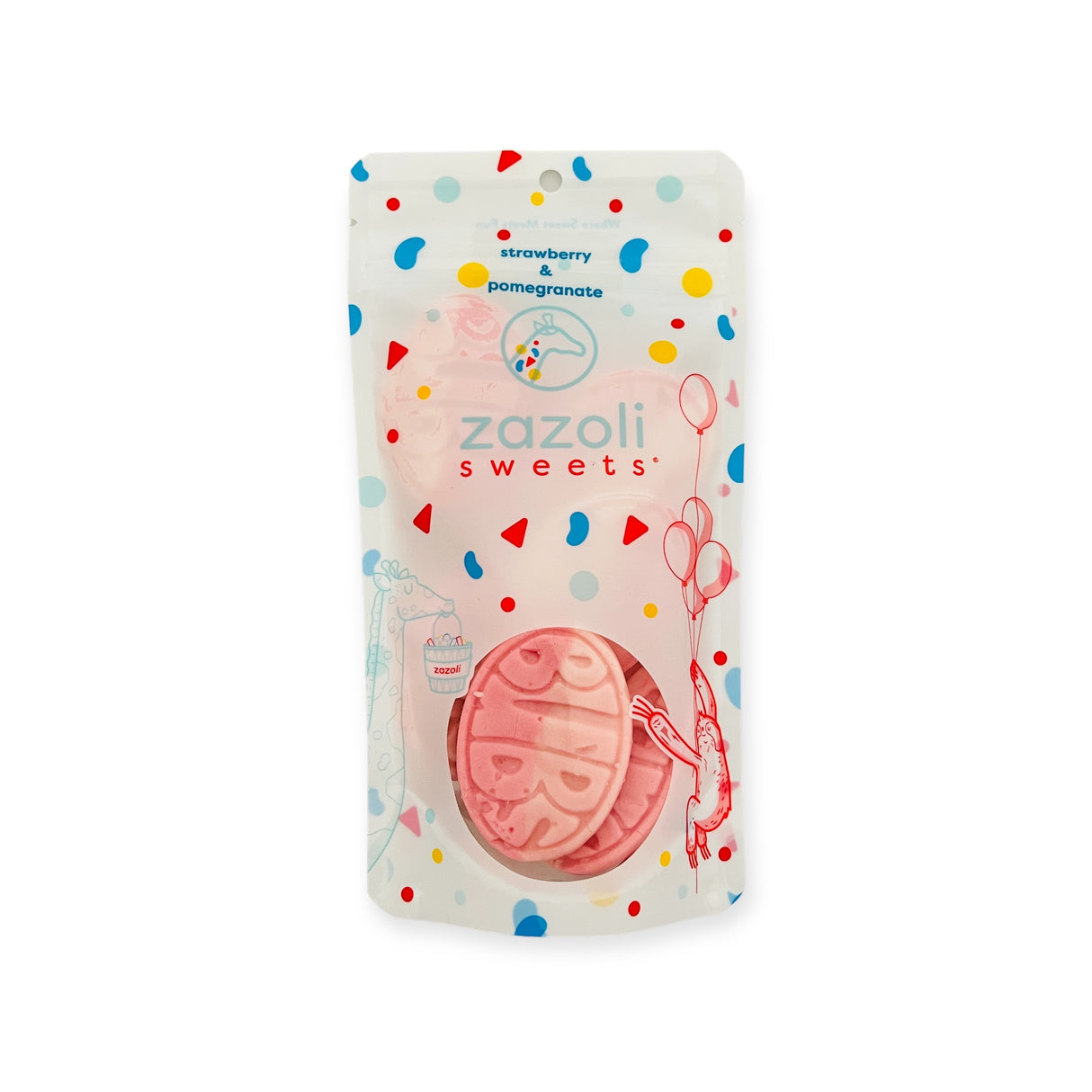 BUBS Wild Strawberry and Pomegranate Ovals
