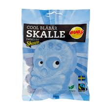 BUBS Cool Blueberry Foam Skulls