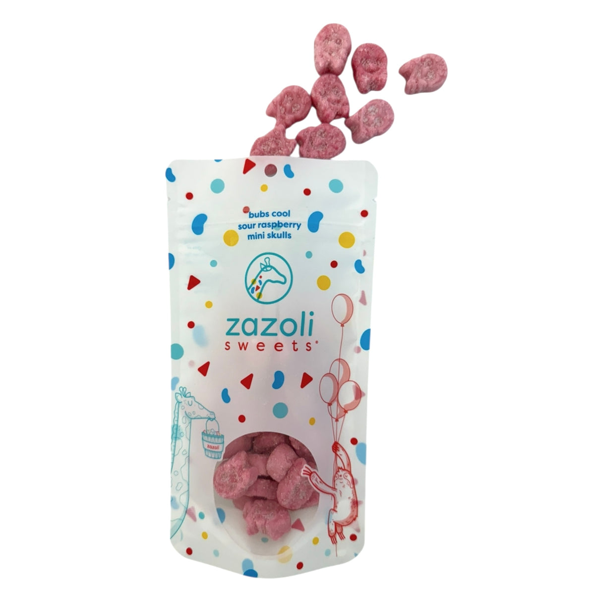 BUBS Cool Mini Raspberry Skulls