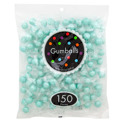 Individually Wrapped Solid Color Gumballs
