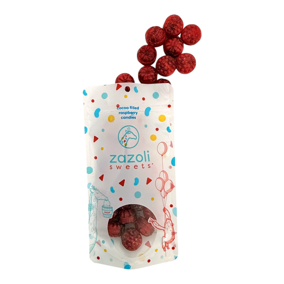 Washburn's Cocoa Filled Raspberry Hard Candies