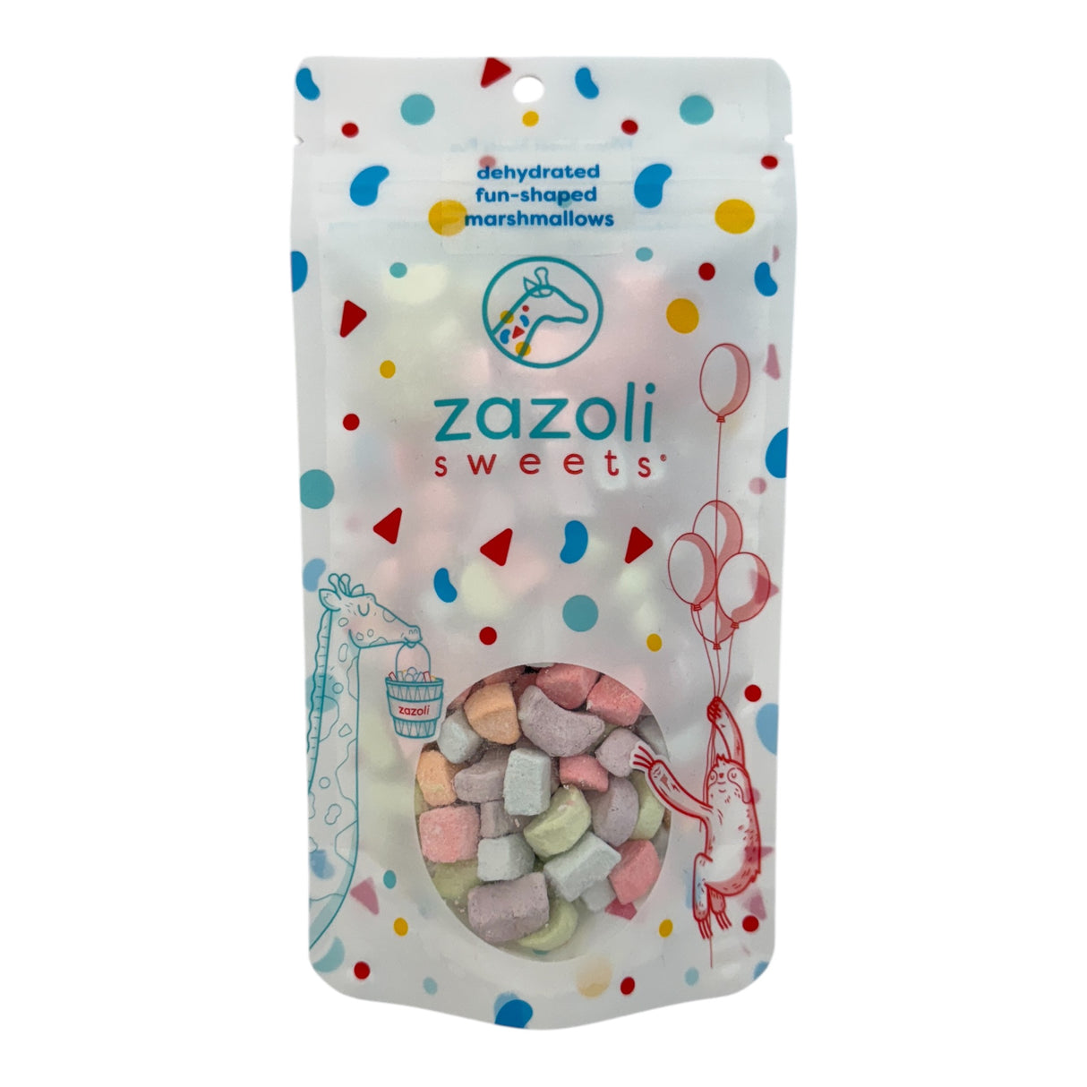 Dehydrated Fun Shapes & Colors Marshmallows