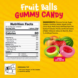 Funtasty Assorted Fruit Gummy Balls with Jam Center