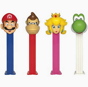 Nintendo PEZ Candy (Blister Pack)