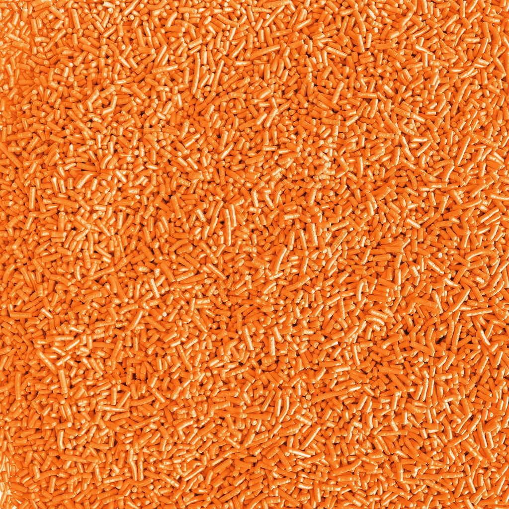 Orange Decorette Sprinkles (Jimmies)