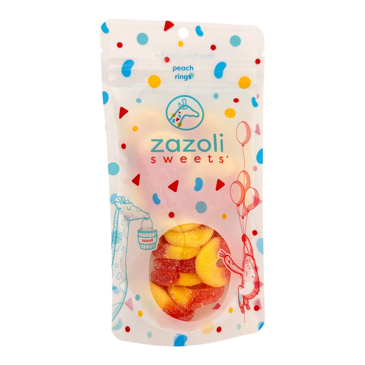 Peach Gummi Rings