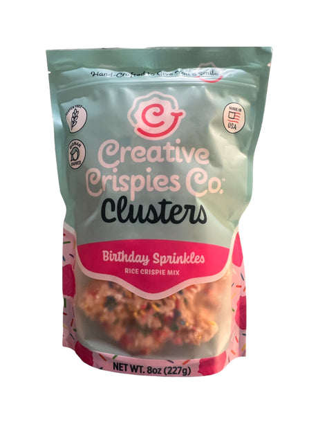 Birthday Sprinkles Crispie Mix Clusters