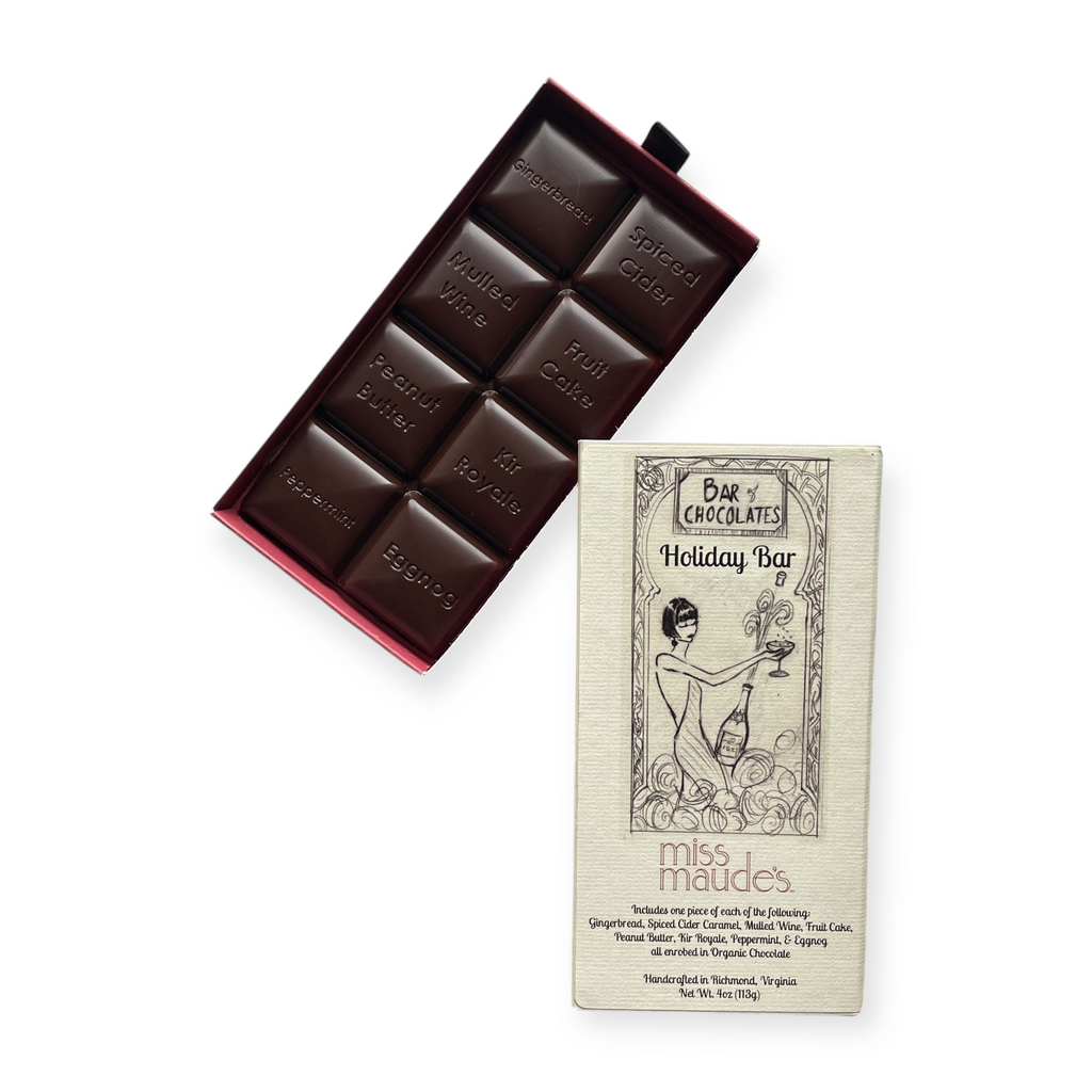 Miss Maude's 'Holiday' Chocolate Bar