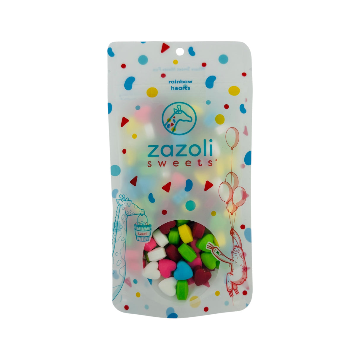 Rainbow Hearts Candy