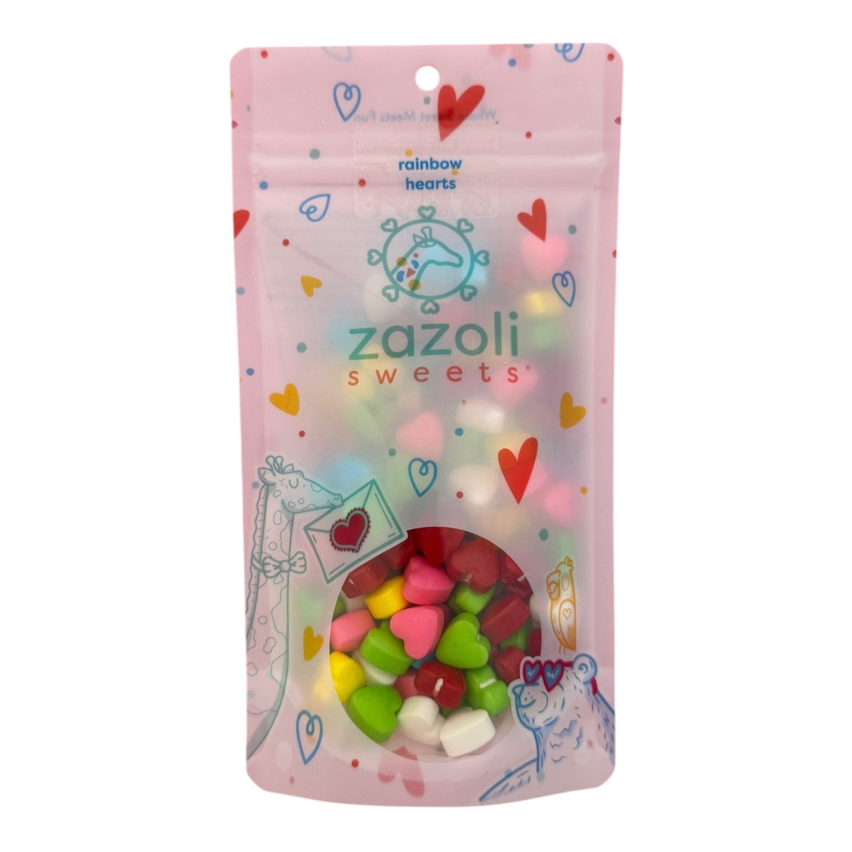 Rainbow Hearts Candy