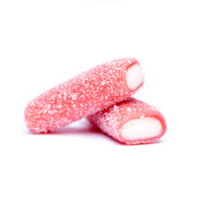 Sour Strawberry Licorice Logs