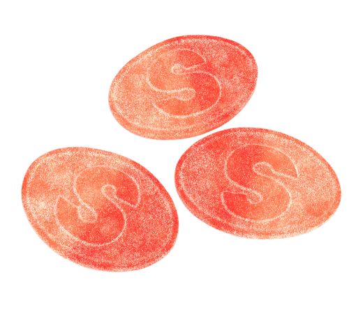 S-Märke Sour Peach