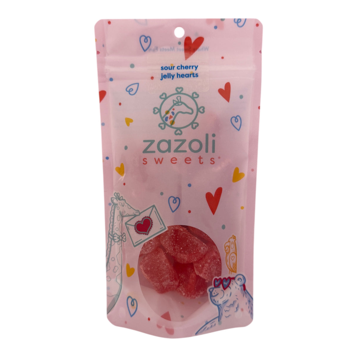 Sour Cherry Jelly Hearts