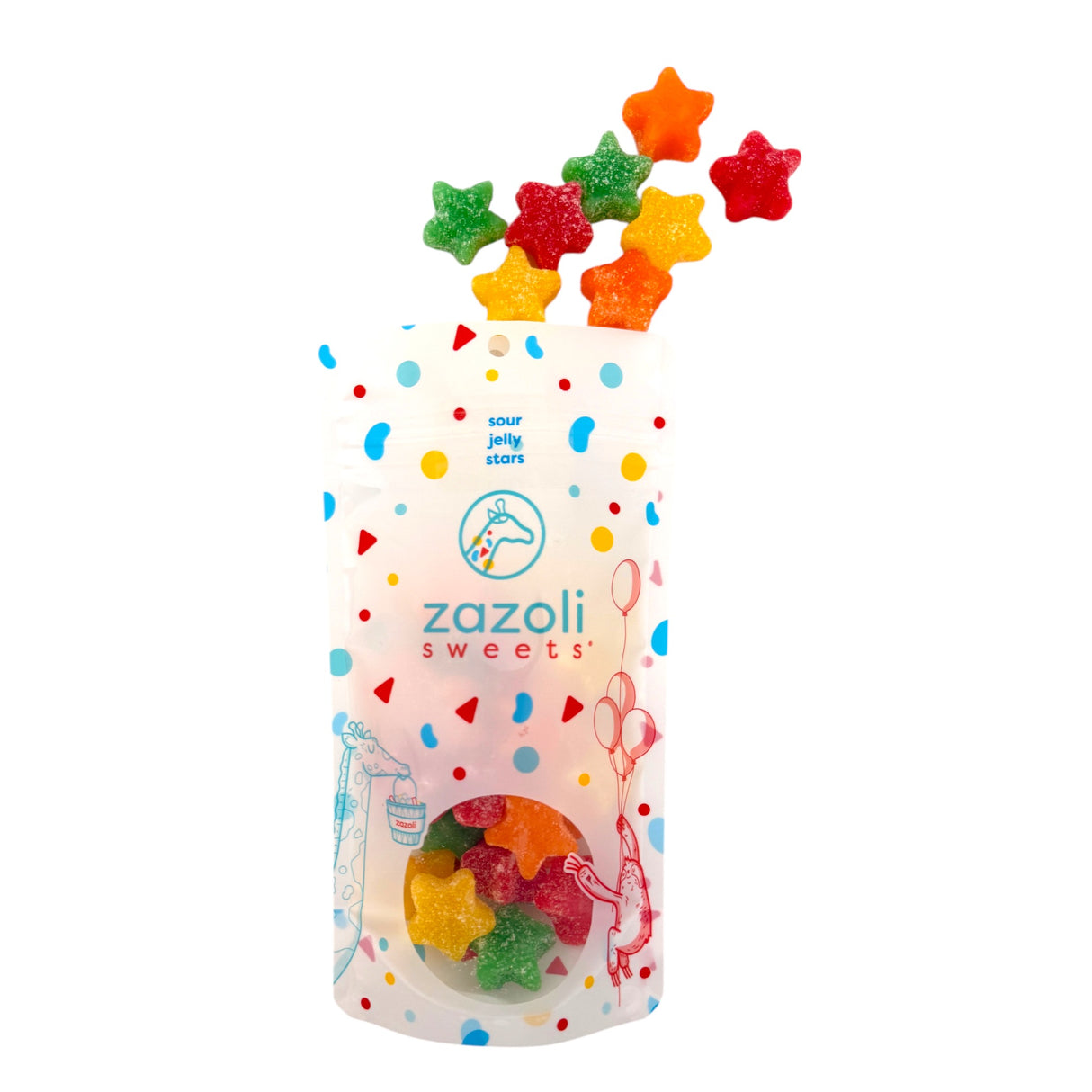 Assorted Sour Jelly Stars