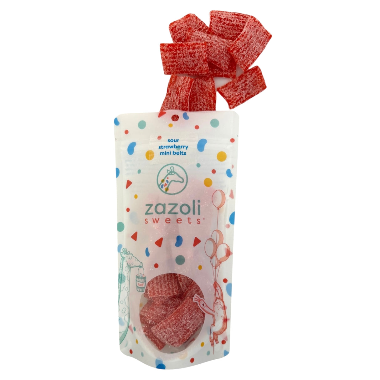 Sour Power® Sour Strawberry Mini Belts