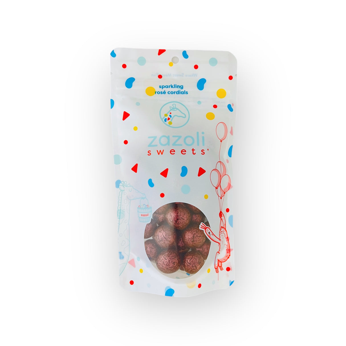 Sparkling Rosé Cordials