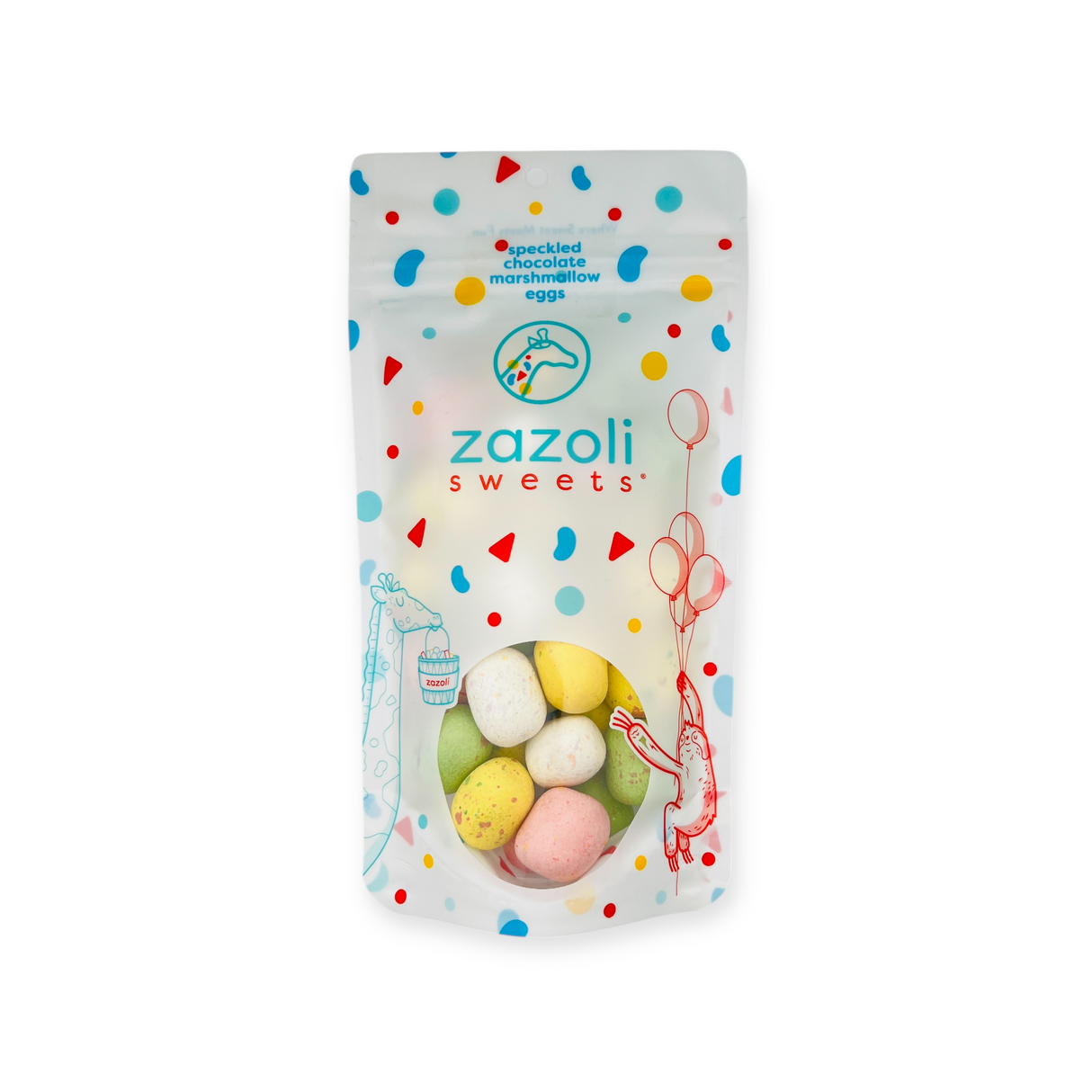 Speckled Milk Chocolate Pastel Marshmallow Eggs