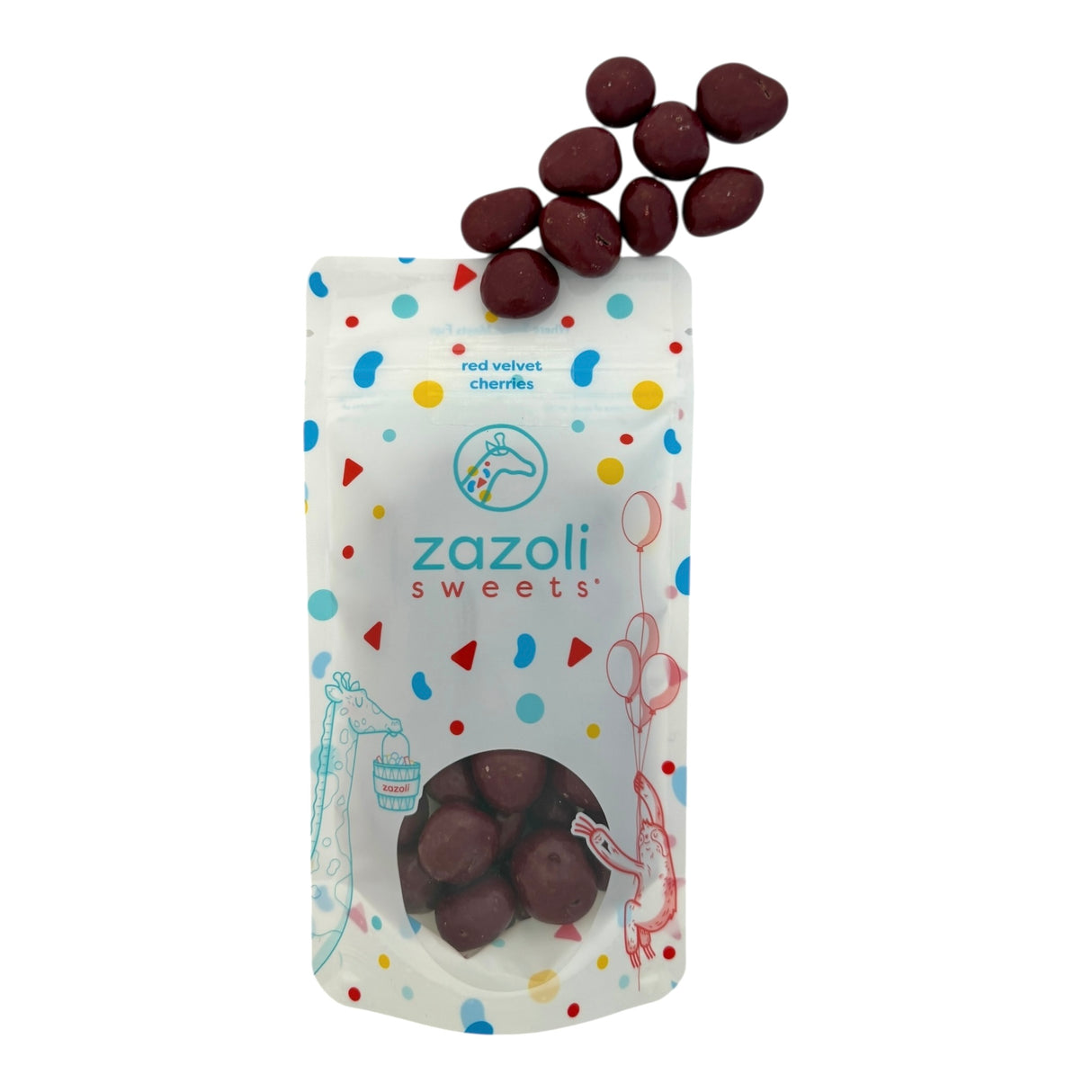 Milk Chocolate Dried Red Velvet Cherries