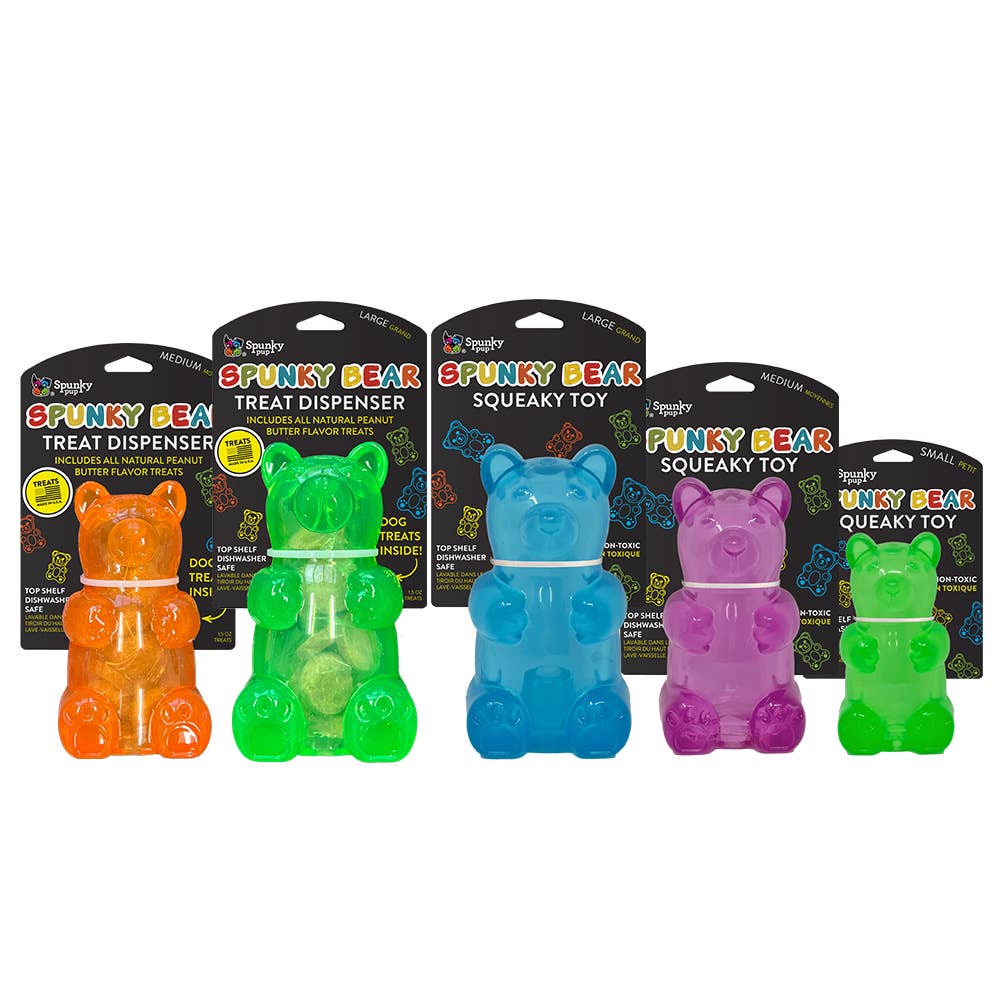 Spunky's Gummy Bear Dog Treat Dispenser